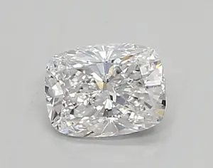 0.38ct D VVS1 Cushion (IGI)