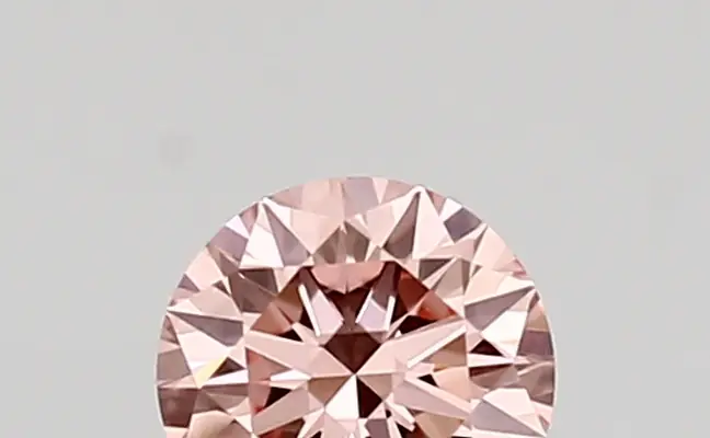 0.38ct FANCY VIVID  PINK VVS2 Round (IGI)