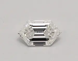 0.38ct E VS1 Long Hexagon (IGI)