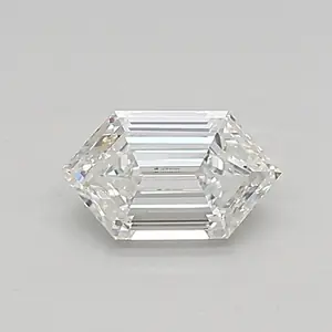 0.38ct F VVS2 Long Hexagon (IGI)