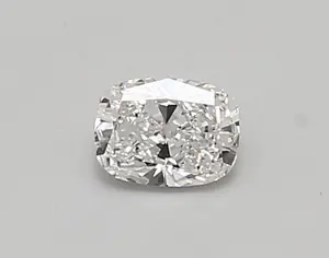 0.37ct D VVS1 Cushion (IGI)