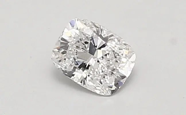 0.37ct D VVS1 Cushion (IGI)