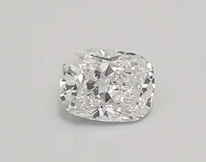 0.37ct D VVS2 Cushion (IGI)