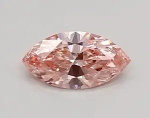 0.37ct FANCY VIVID  PINK VS1 Marquise (IGI)