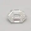 0.36ct F VVS2 Long Hexagon (IGI), image 1