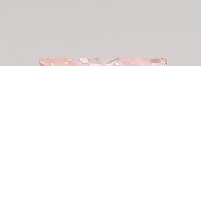 0.36ct FANCY VIVID  PINK VVS2 Half Moon (IGI)