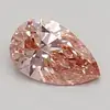 0.35ct FANCY VIVID  PINK VS1 Pear (IGI), image 1