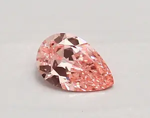 0.34ct FANCY VIVID  PINK SI1 Pear (IGI)