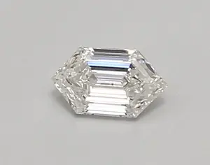 0.33ct F VS1 Long Hexagon (IGI)