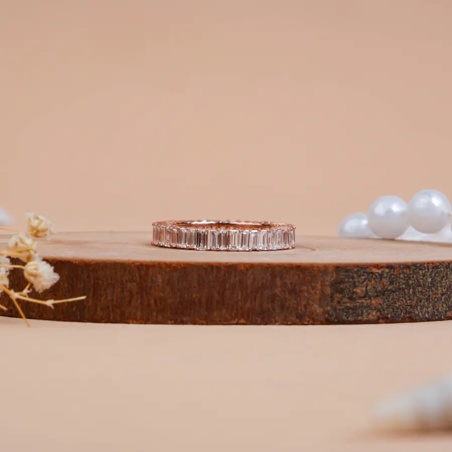 Modern Pear Cut Lab Grown Diamond Flower Motif Ring