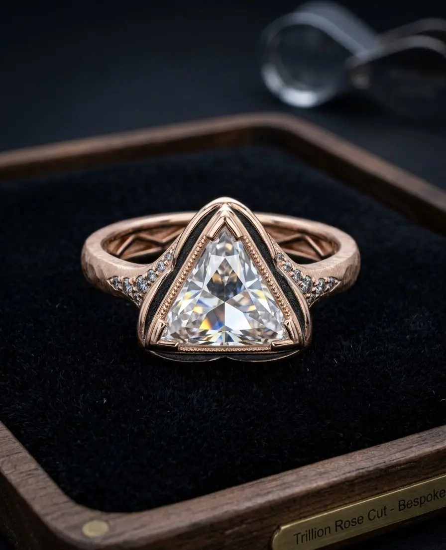 The visionary who views jewelry as wearable art and isn't afraid to break the mold with a sharp, unconventional silhouette.