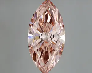 7.51ct FANCY VIVID  PINK VS2 Marquise (IGI)