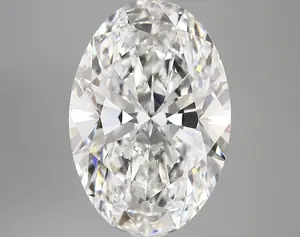 7.42ct F VVS2 Oval (IGI)