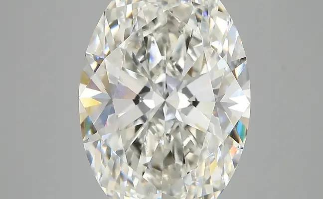 7.17ct G VVS2 Oval (IGI)
