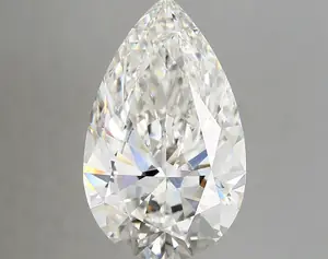 7.13ct F VVS2 Pear (IGI)