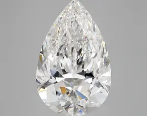 7.13ct F VVS2 Pear (GIA)