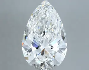 7.03ct F VVS2 Pear (IGI)