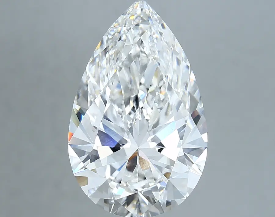 7.03ct F VVS2 Pear (IGI)