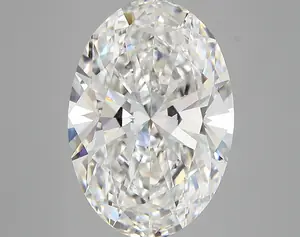 7.03ct E VVS2 Oval (IGI)