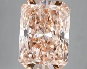7.03ct FANCY VIVID  PINK VS2 Radiant (IGI)