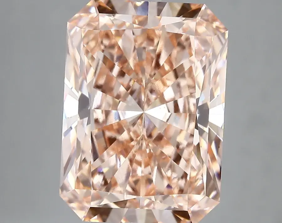 7.03ct FANCY VIVID  PINK VS2 Radiant (IGI)