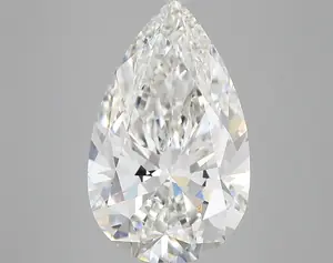 7.02ct F VVS2 Pear (IGI)