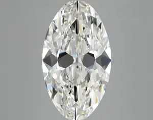 6.64ct F VVS2 Moval (IGI)