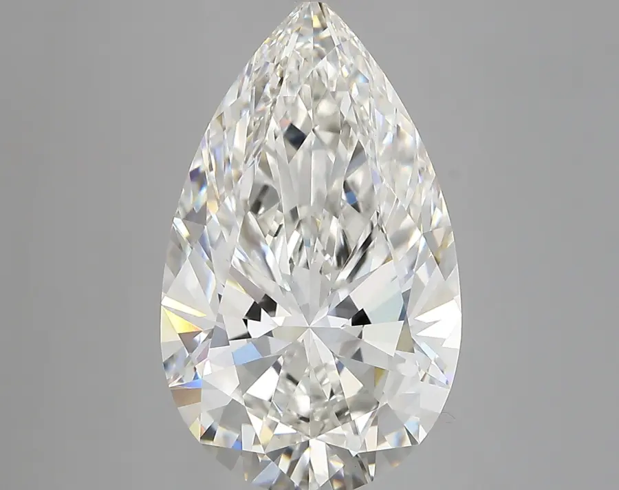 6.57ct F VVS2 Pear (IGI)