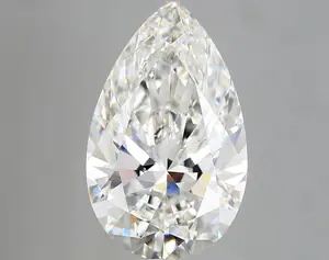 6.54ct F VS1 Pear (IGI)