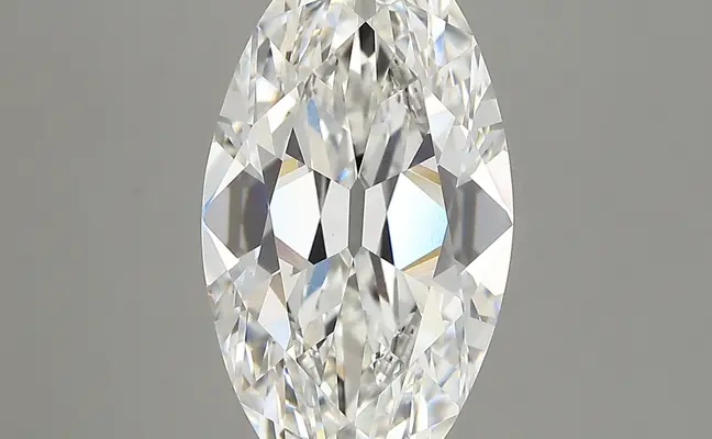 6.47ct F VVS2 Moval (IGI)