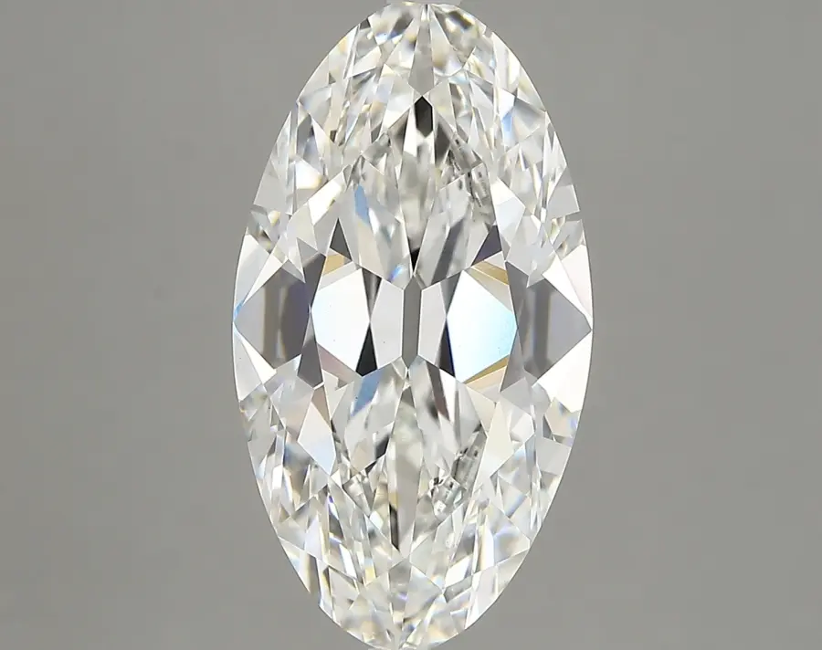6.47ct F VVS2 Moval (IGI)