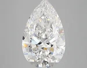 6.43ct E VVS2 Pear (IGI)
