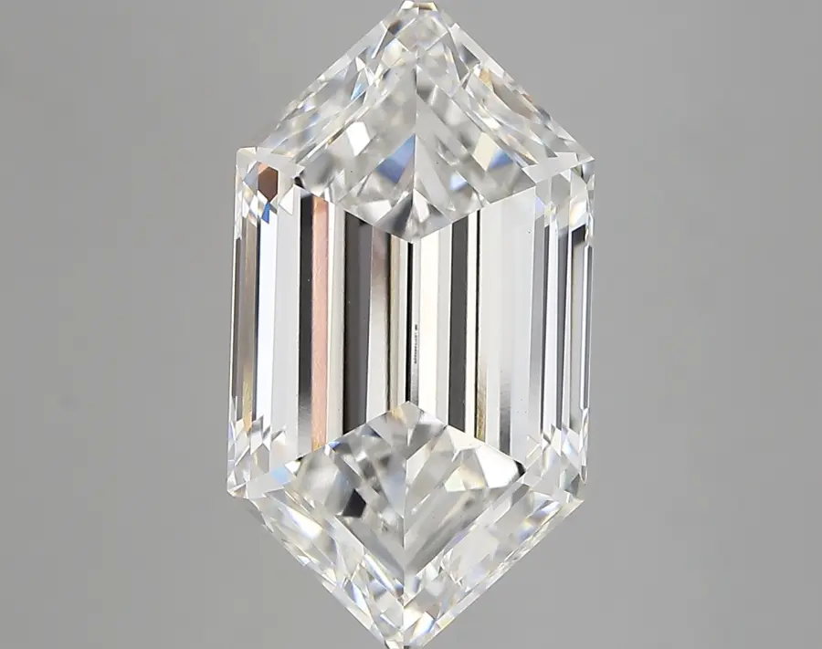 6.42ct E VVS2 Long Hexagon (IGI)