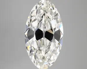 6.41ct F VVS2 Moval (IGI)
