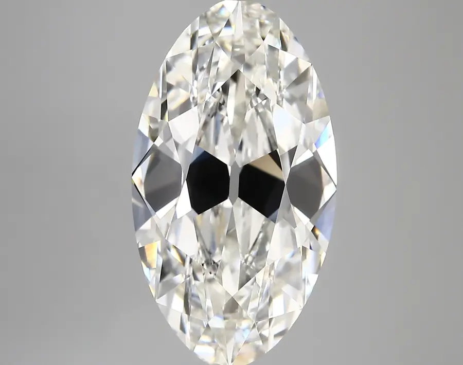 6.41ct F VVS2 Moval (IGI)