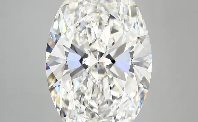 6.39ct E VVS2 Oval (IGI)