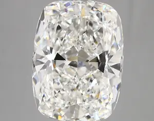 6.36ct F VVS2 Cushion (IGI)