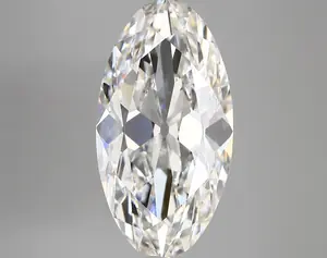 6.35ct F VVS2 Moval (IGI)