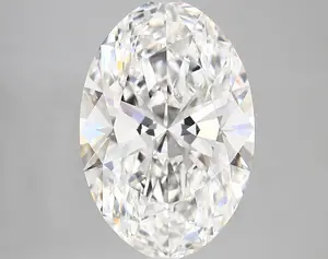 6.34ct E VVS2 Oval (IGI)