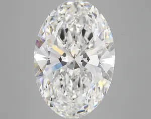6.32ct E VVS2 Oval (IGI)