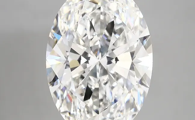 6.31ct F VVS2 Oval (IGI)