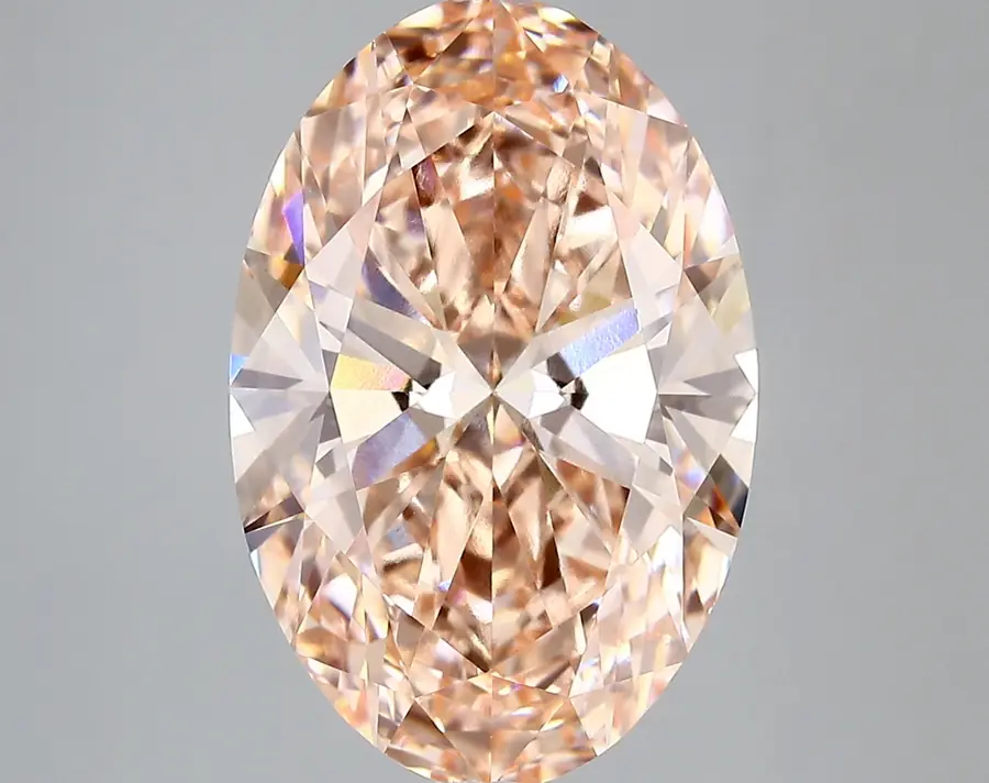 6.30ct FANCY INTENSE  PINK VVS2 Oval (IGI)