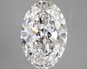 6.27ct E VS1 Oval (IGI)
