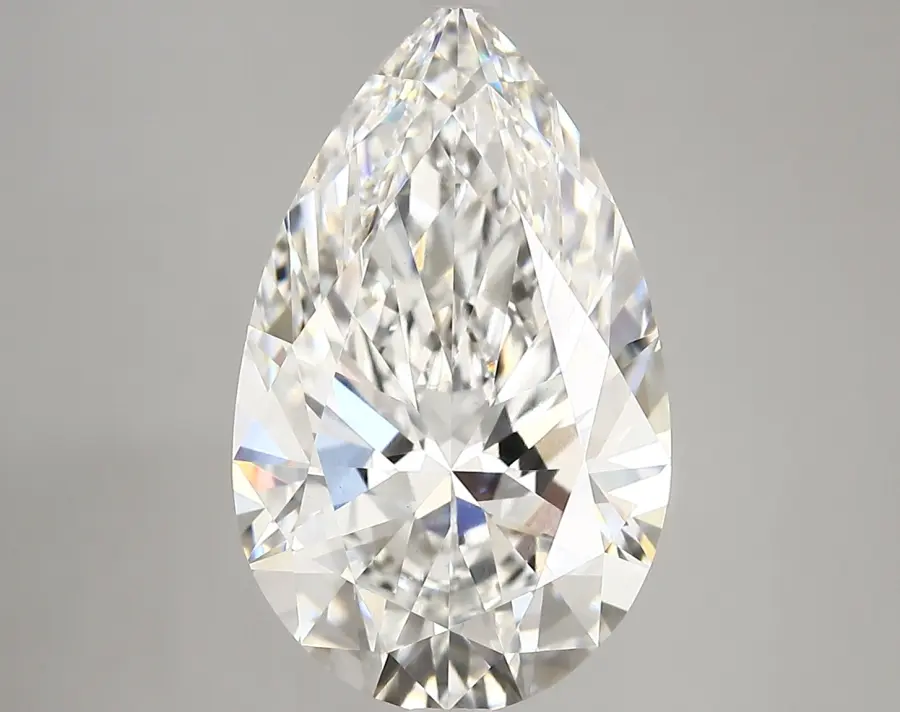 6.19ct F VS1 Pear (IGI)