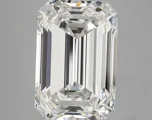 6.14ct F VVS2 Emerald (IGI)