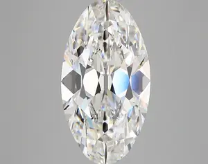 6.14ct F VVS2 Moval (IGI)