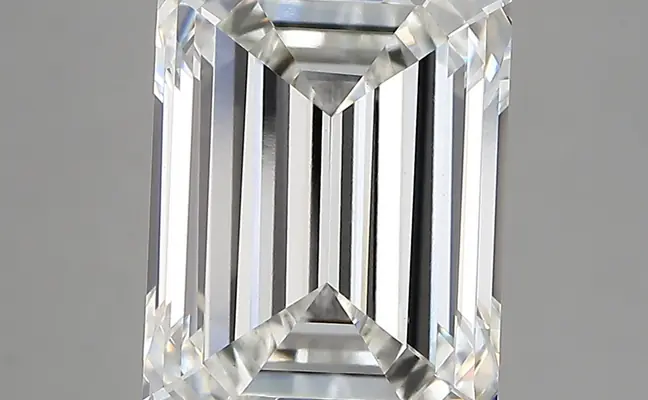 6.12ct F VVS2 Emerald (IGI)