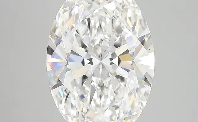 6.11ct F VS2 Oval (IGI)