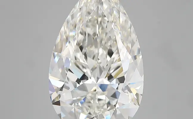 6.09ct G VVS2 Pear (IGI)