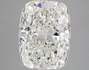 6.09ct F VVS2 Cushion (IGI)